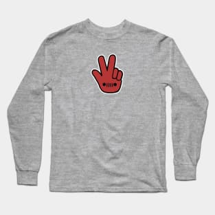 4x4 Hand with Grille Red Long Sleeve T-Shirt